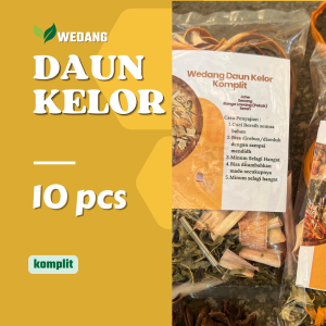 paket 10 Pcs Wedang Kelor Jahe Secang Bunga Lawang Pekak Sereh Atasi Asam Urat Rematik Kolesterol Kanker