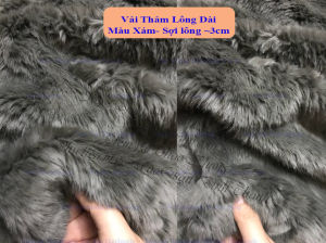 NHIỀU MÀU - VẢI LÔNG DÀI LÔNG HỒ LY | THẢM LÔNG DÀI Sang Trọng Vải Chụp Ảnh Sản Phẩm Lót Bàn Trang Điểm Tủ Kệ Decor- KIN SHOP HANDMADE