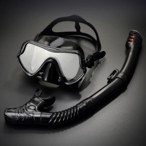 GOGO Snorkeling Set for Adult Diving Mask Snorkeling Mask Diving Googles Swimming Snorkel Adjustable