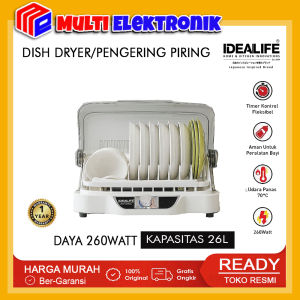 Idealife Sterillizer Dish Dryer Steril Alat Makan dan Botol Susu Bayi IL-119 / DD-1001