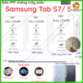 Dán PPF & Skin samsung tab s7 (mã SM T870 T875 T876B) / tab s8 (SM X700 X706) màn hình, mặt lưng, full body bo viền. 