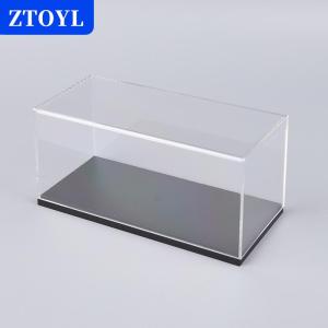 [COD] ZTOYL กล่องใสเก็บอุปกรณ์กันฝุ่นทำจากอะคริลิคป้องกันแบบ1:32