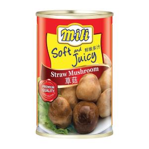 Mili Straw Mushrooms 425G