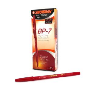 SNOWMAN BALLPOINT BP-7 MERAH