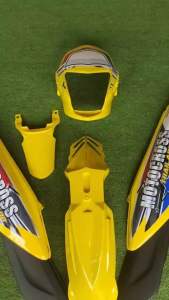 ชุดสีวิบากโซนิกไซเคิลครอสสีเหลือง196มีจำนวน5ชิ้น