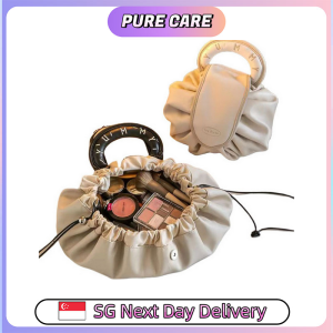 【Pure Care】 Cosmetic Storage Bag / Beauty Makeup Pouch / Toiletry Bag / Travel Makeup Organiser For Skin Care