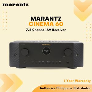 Marantz Cinema 60 7.2 Channel 8K Home Theater Receiver with Dolby Atmos DTS:X and HEOS Built-In - Cinema60 - Black