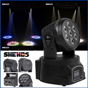 COD SHEHDS lampu sorot panggung konser pentas seni bar pelaminan pesta sensor suara DMX512 240V 150W