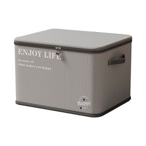 Large capacity clothes storage box Moisture-proof and dustproof dormitory wardrobe Clothing quilt layered storage box