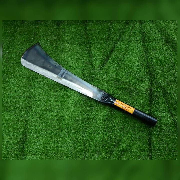 มีดตัดไม้อรัญญิก 19 นิ้ว ด้ามเหล็ก หัวมนปลายแหลม