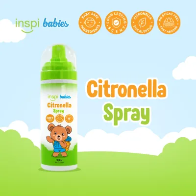 Inspi Babies Citronella Patches Lotion and Spray Collection (formerly known as Buzz Shield) -- insect repellent - free shipping essentials bundle christmas gift