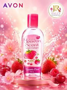 Avon Heaven Scent Family Cologne 100 -300ml - Pink Strawberry Bubble Red Grape Rose Lemon - Floral Fragrance - Perfect for Everyday Use