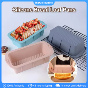Silicone Cakes Baking Molds Rectangular Non Stick Bread Tray Mini Loaf Pan Bread Toast Mould Pastry Tool