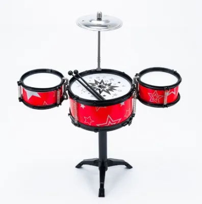 Children Jazz Drum Set With Chair Mini Jazz Drum for Early Children Education Kids Drum Sets Musical Instrument