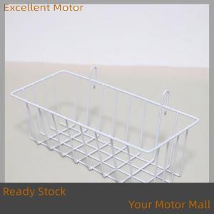 Excellent Ready Stock Metal Decorative Storage Basket DIY Iron Grid Flower Pot Hanging Shelf Wall Art Mounted Frame Mesh Display Rack Home Decoration