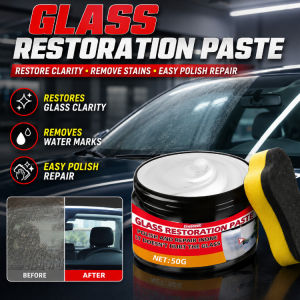 Nano Glass Scratch Remover Nano Polishing Cream For Glass Repair Seamless Scratch Restoration Paste For Mirrors Windshield Advanced Nano Technology