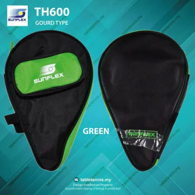 Sunflex TH600 Table Tennis Racket Case Gourd Type Bag Ping Pong Pouch Bats Paddle Cover