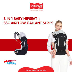 Dialogue Baby 3 In 1 Baby Hipseat + SSC Airflow Gallant Series - DGG1040