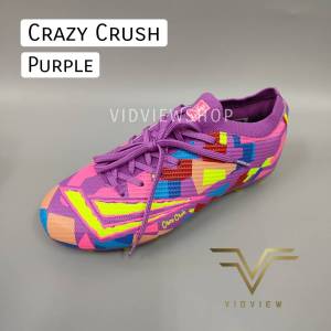 VIDVIEW !!ลดสนั่น!! รองเท้าฟุตบอล WINGZ Crazy Crush Knit ตัวท๊อป + รองท๊อป แบบผูกเชือก สตั๊ด เบอร์ 35-45 สำหรับเล่นกีฬา