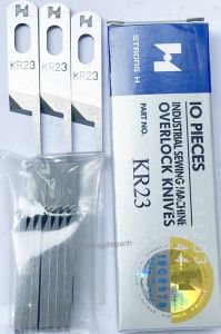 Dao vắt sổ KR23 DAO TRÊN KR35 DAO DƯỚI máy may công nghiệp sirubar jack bruce pegasus...Loại xịn