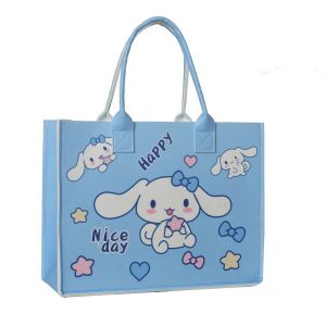 Terlaris !! Tas Tenteng Sanrio Tenteng Cinnamoroll Kuromi Kapasitas Besar Tas Laptop