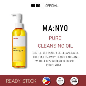 MANYO Botanical Cleansing Oil 200ml 98% Natural Origin Ingredients Hypoallergenic Makeup Dissolver for Sensitive Skin & Waterproof Cosmetics