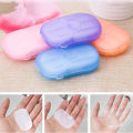 Sabun Kertas Praktis Travelling Paper Soap HandSoap Sabun Cuci Tangan. 