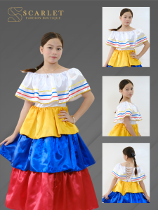 UN costume dress suitable for Venezuela Dominican Republic Ecuador Panama Spain