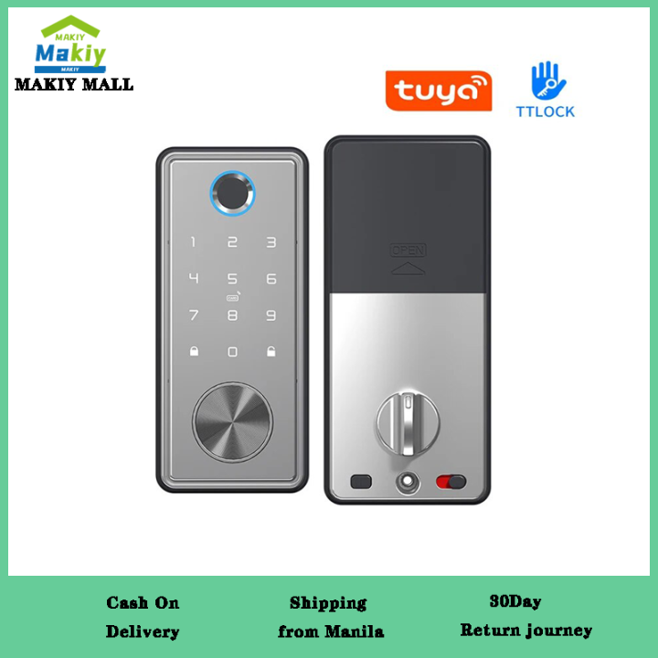 TTLock Or Tuya APP Smart Remote Control Fingerprint Biometrics Password ...