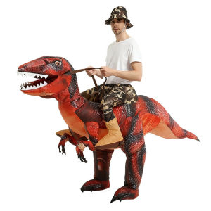 Dinosaur inflatable costume exclusively for Halloween cosplay Source factory for costume performance props and mannequins