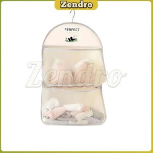 Zendro Underwear Storage Bag Wall Hanging Large Capacity Multifunctional Socks Storage Bag