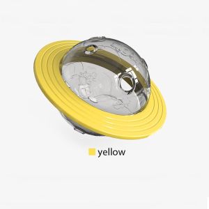 DearPaws เครื่องจ่ายสุนัขของเล่นแบบโต้ตอบจานร่อนของเล่นสุนัขไม่สามารถทำลายได้อาหารของเล่นลูกสุนัขเครื่องจ่ายยาจ่ายอาหารช้าสำหรับสุนัขขนาดใหญ่/กลาง/เล็กสุนัขของแถมสุนัขของเล่นสัตว์เลี้ยง