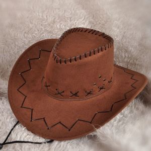 LTMGZ Outdoor Travel Leisure Beach Cap Visor Sunshade For Women Men Cowgirl Hat Sun Hat Knight Hat Western Cowboy Hat