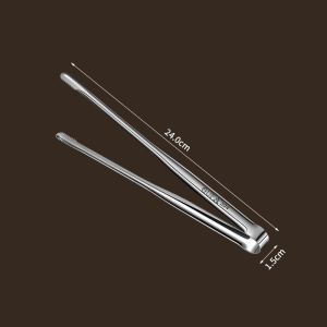 [Timmo House]Japanese Stainless Steel Barbecue Tongs Pan Food Tongs Steak Tongs Lengthened Barbecue Tongs Kitchen Gadgets