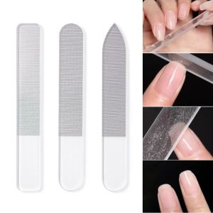 Women Nail File Transparent Sanding Durable Polishing Nano Glass File Professional Manicure Nail Art Tools [Charming women]