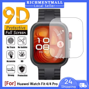【🔥SG STOCK🔥】RICHMENTMALL Tempered Glass For Huawei Watch Fit 4 Pro Anti-Scratch Screen Protector For Huawei Watch Fit 4 Pro Glass