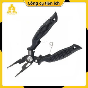 Đa Năng Vương Quốc Dụng Cụ Câu Cá Kìm Câu Kéo 14cm 62g: Thép Không Gỉ Cắt Mồi/Móc Tẩy/Mở Vòng Dây Phù Hợp Câu Cá Thường Ngày