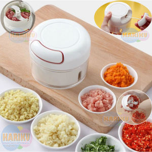 Blender Tarik Tangan Manual Sayur Bumbu Daging Buah / Mini Speedy Chopper