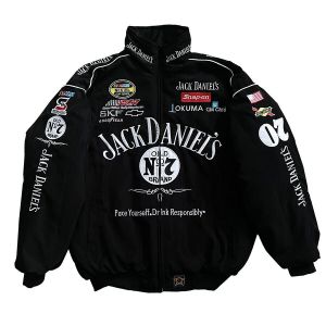 [SALE LỄ LỚN+ FREE SHIP MAX 50K] Áo Khoác JackDaniels Logo Thiêu
