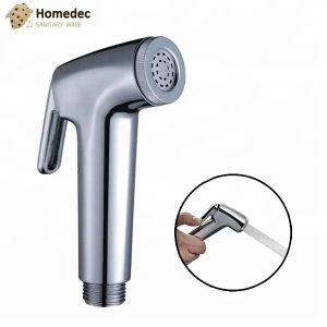 modern Paket Lengkap Bidet jet shower closet kloset Chrome Shower Cebok murah semprotan