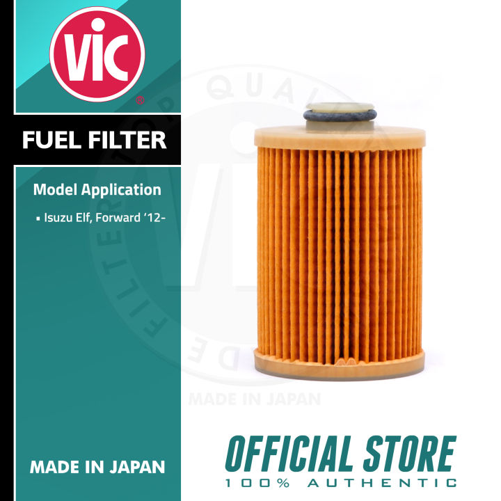 VIC Fuel Filter F-516 for Isuzu ELF, Forward 4JJ1-T 2012 (8-98165-375-0 ...
