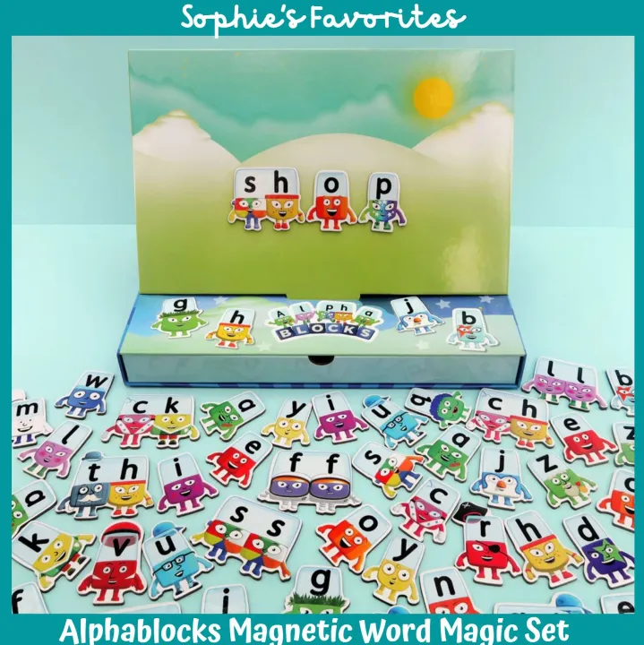 アルファブロックス　マグネティックワールドマジックセット　Alphablocks アルファブロックス マグネティックワールドマジックセット