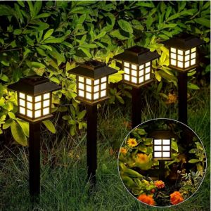 JE.ID Lampu tenaga Surya  Lampu Taman Lampu Outdoor Anti Air Lampu Taman Hias Lampu Taman Tancap Lampu Kebun Solar  Gardren Lamp  Lampu Taman Tenaga Matahari
