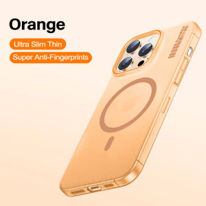 Ultra Slim Matte Magnetic Phone Case For iPhone 17 16 15 14 13 12 Pro Max For MagSafe Translucent Hard Phone Cover For iPhone 17 Air 16 15 14 Plus Anti-Fingerprints Lightweight Protection Casing