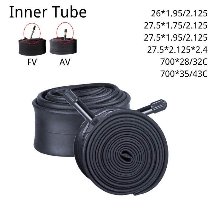 Bicycle inner tube 27.5 best sale x 1.95