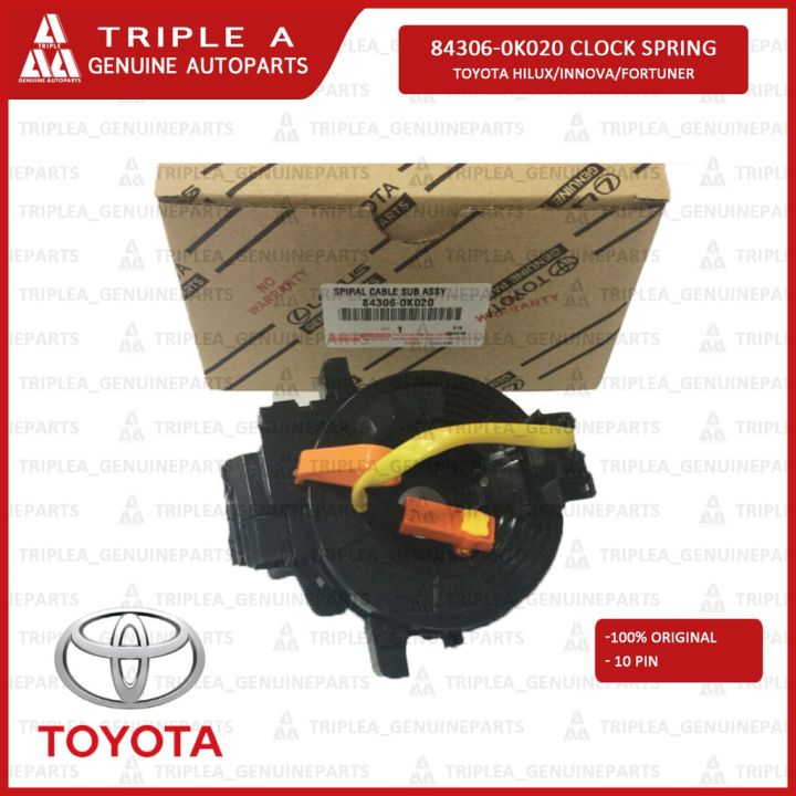 84306-0K020 100% Original Clock Spring Toyota Hilux, Innova, Fortuner ...