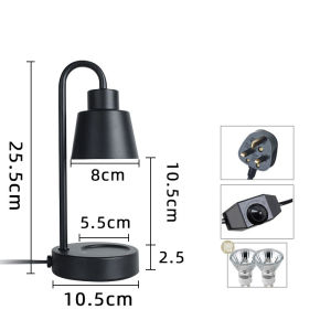 Mini Scented Candle Warmer Lamp Expand Fragrance Adjustable Height Electric Aid Sleep Atmosphere lamp Table Light Atmosphere Lamp