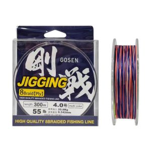 GOSEN X8 ULTRA JIGGING HIGH QUALITY BRAIDED LINE (300m)