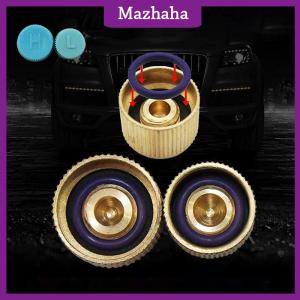 Mazhaha สารทำความเย็นเครื่องปรับอากาศรถยนต์ฝาครอบวาล์วแกนหลักหมวกพอร์ตต่ำสูงด้านข้างอัตโนมัติแรงดันสูงต่ำอุปกรณ์เสริมหมวก