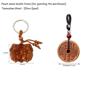 【READY STOCK】Horse Year Peach Wood Pendant/Lucky Charm Pendant/Attracting Gathering Wealth Keychain/Necklace Bracelet